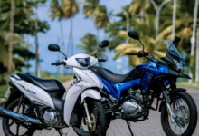 velloz AZ125 Alfa e AZ160 Xtreme em imagem de divulgação